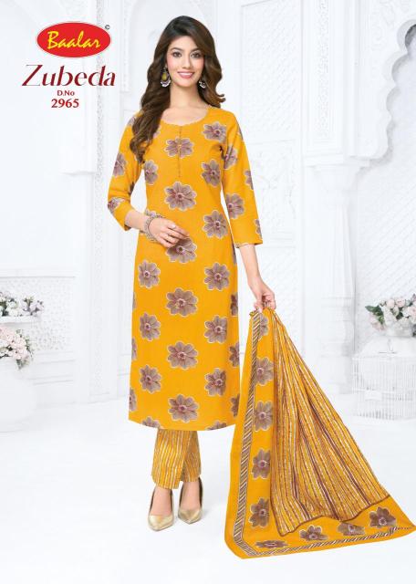 Baalar zubeda vol-29 dress material at wholesale price